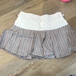 Plaid Women's Skirt - school girl skirt